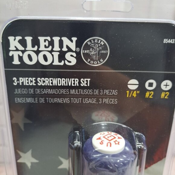 Klein Tools American Forged 3 Piece Screwdriver Set 8544374 Limited Edition - Picture 2 of 6